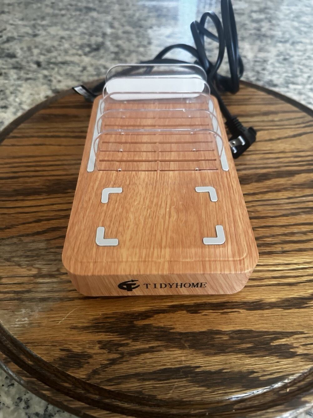 Fastest Charging Station for Multiple Devices,5 USB Ports iPhone iPad Android